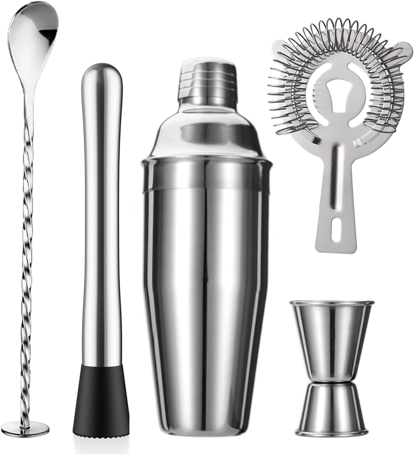 Phonery ShakerCraft ® Cocktail Shaker Kit for Home-Getphonery
