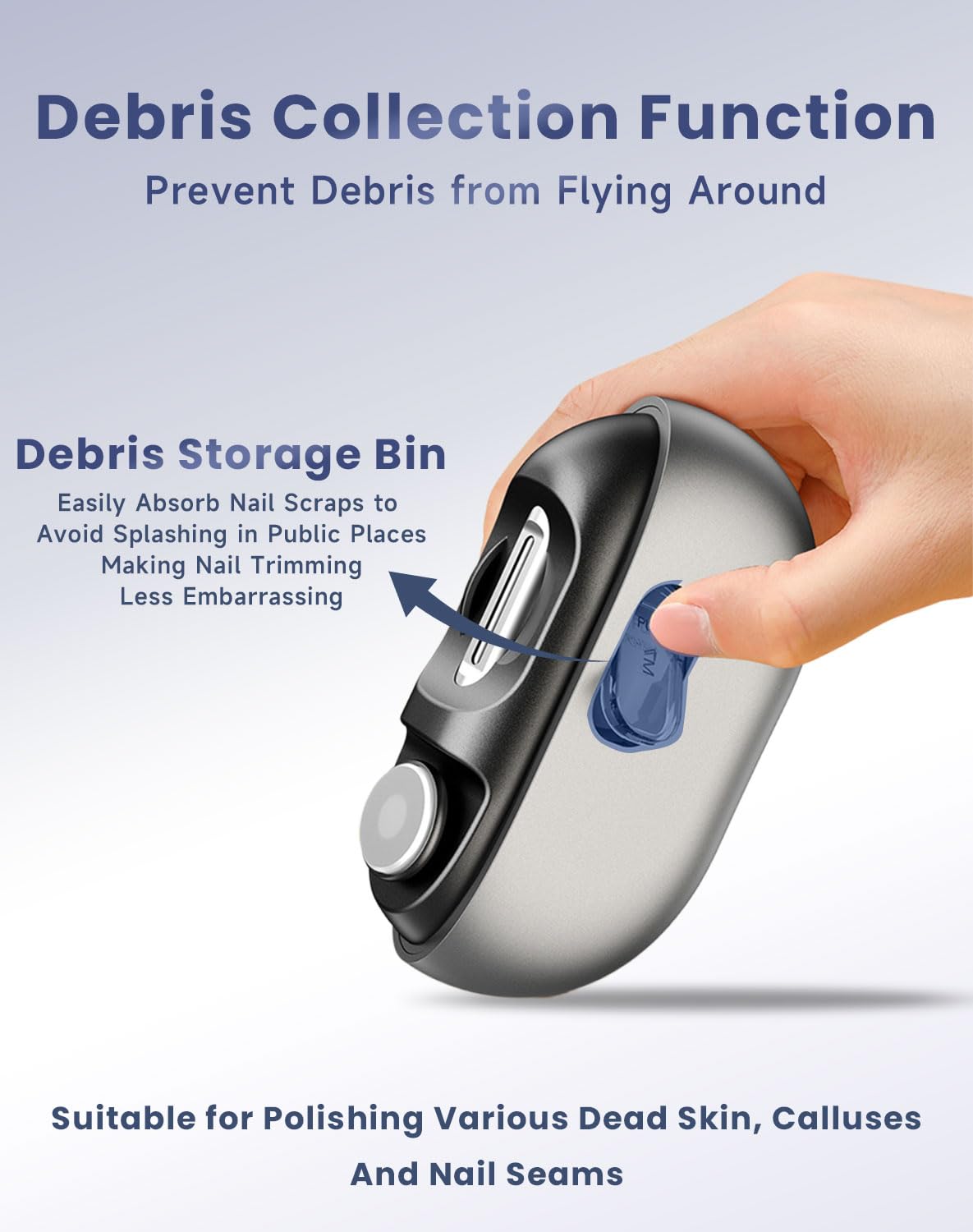 Phonery SafeTrim ® Electric Nail Cutter Clipper