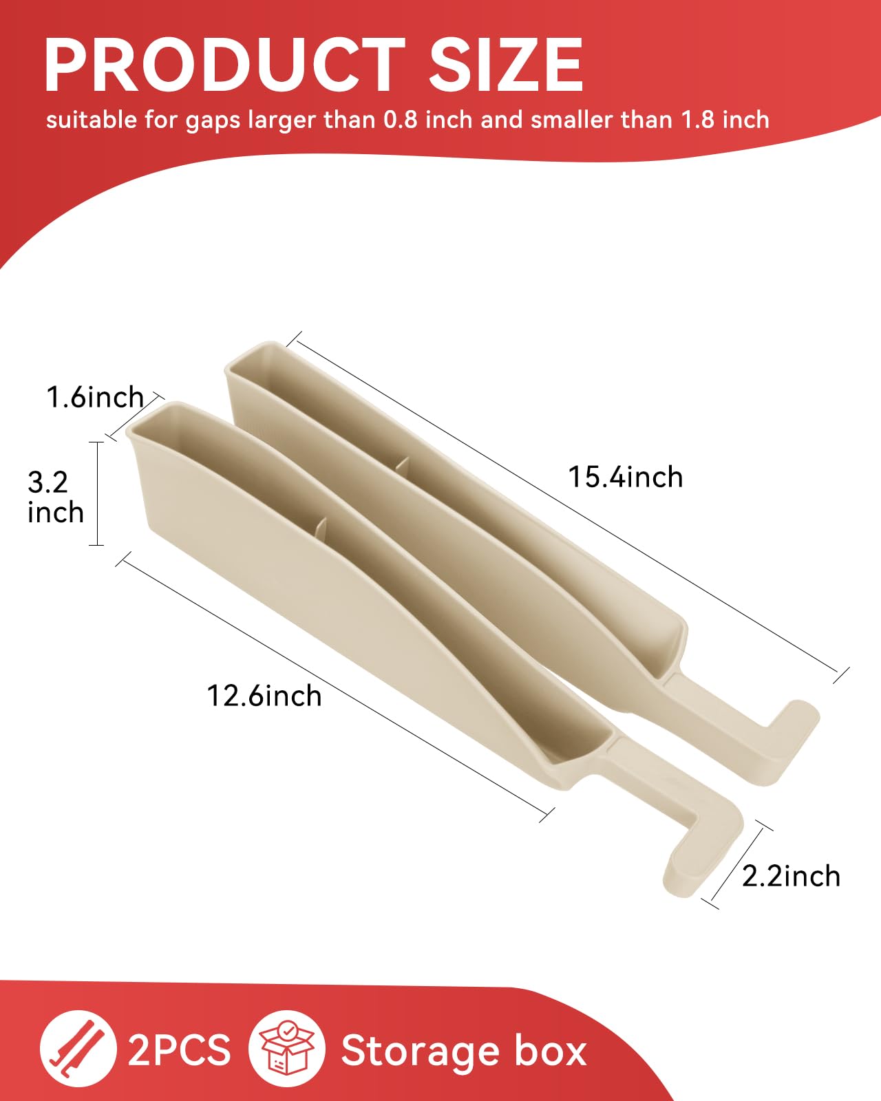 Phonery DropStop ® Car Seat Gap Fillers