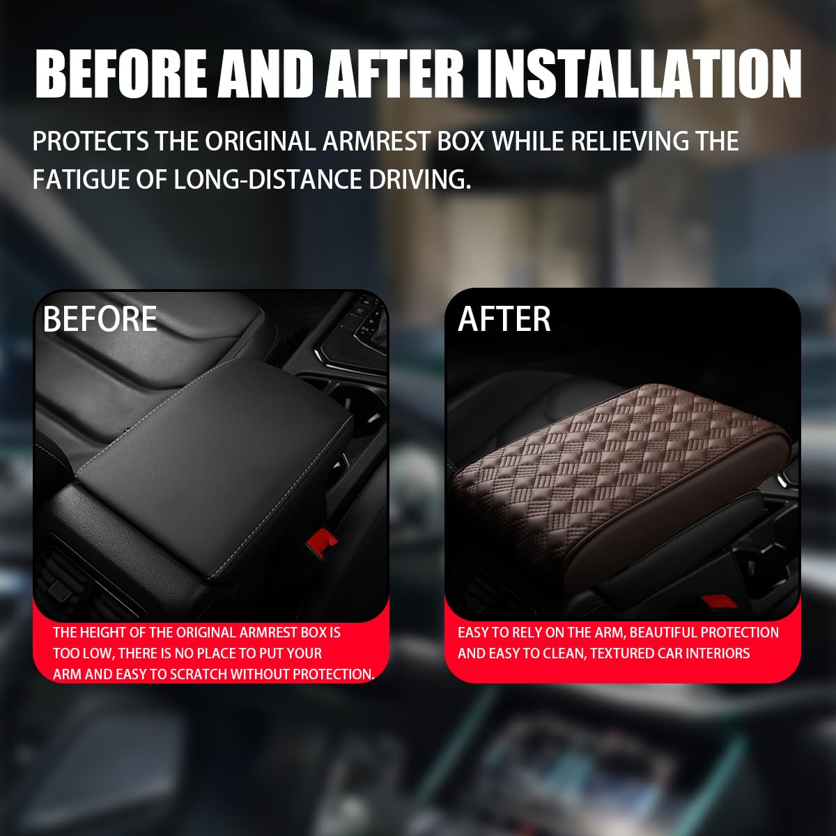 Phonery ComfortCruise ® Console Cover For Car-Getphonery