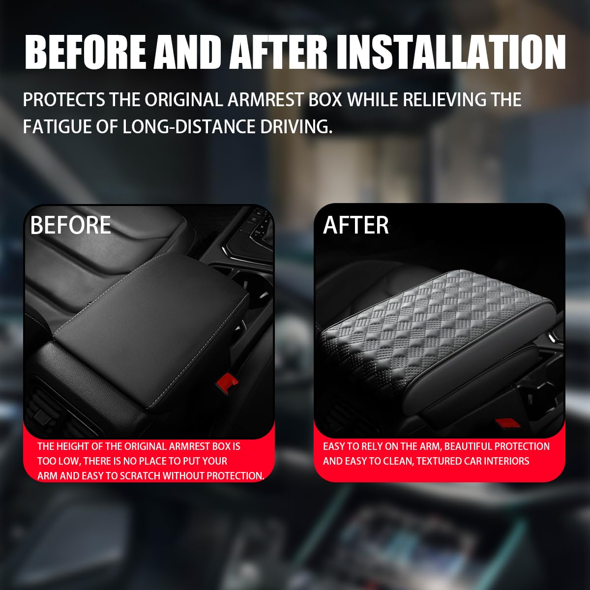 Phonery ComfortCruise ® Console Cover For Car-Getphonery