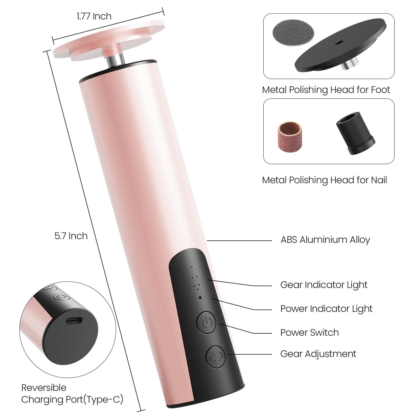 Phonery SilkFeet ® Callus Remover for Feet-Getphonery