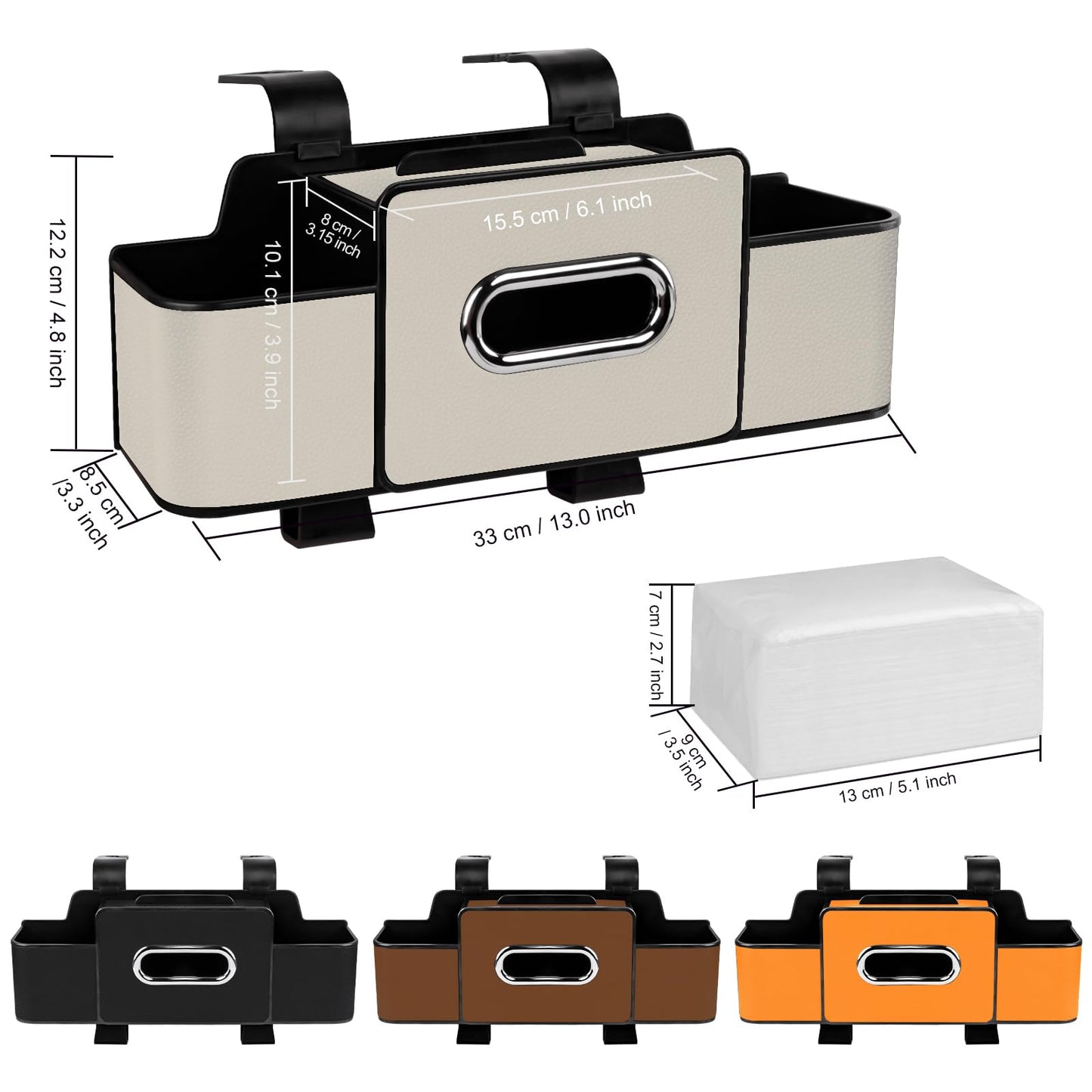Phonery Car Mate ® Car Tissue Box Holder