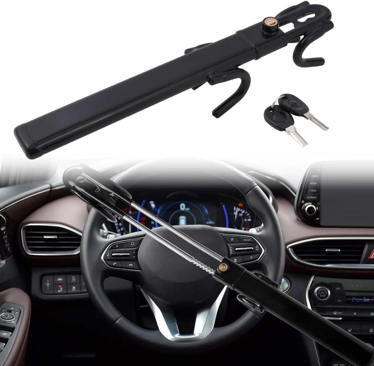 Phonery ArmorGrip  ® Steering Wheel Lock