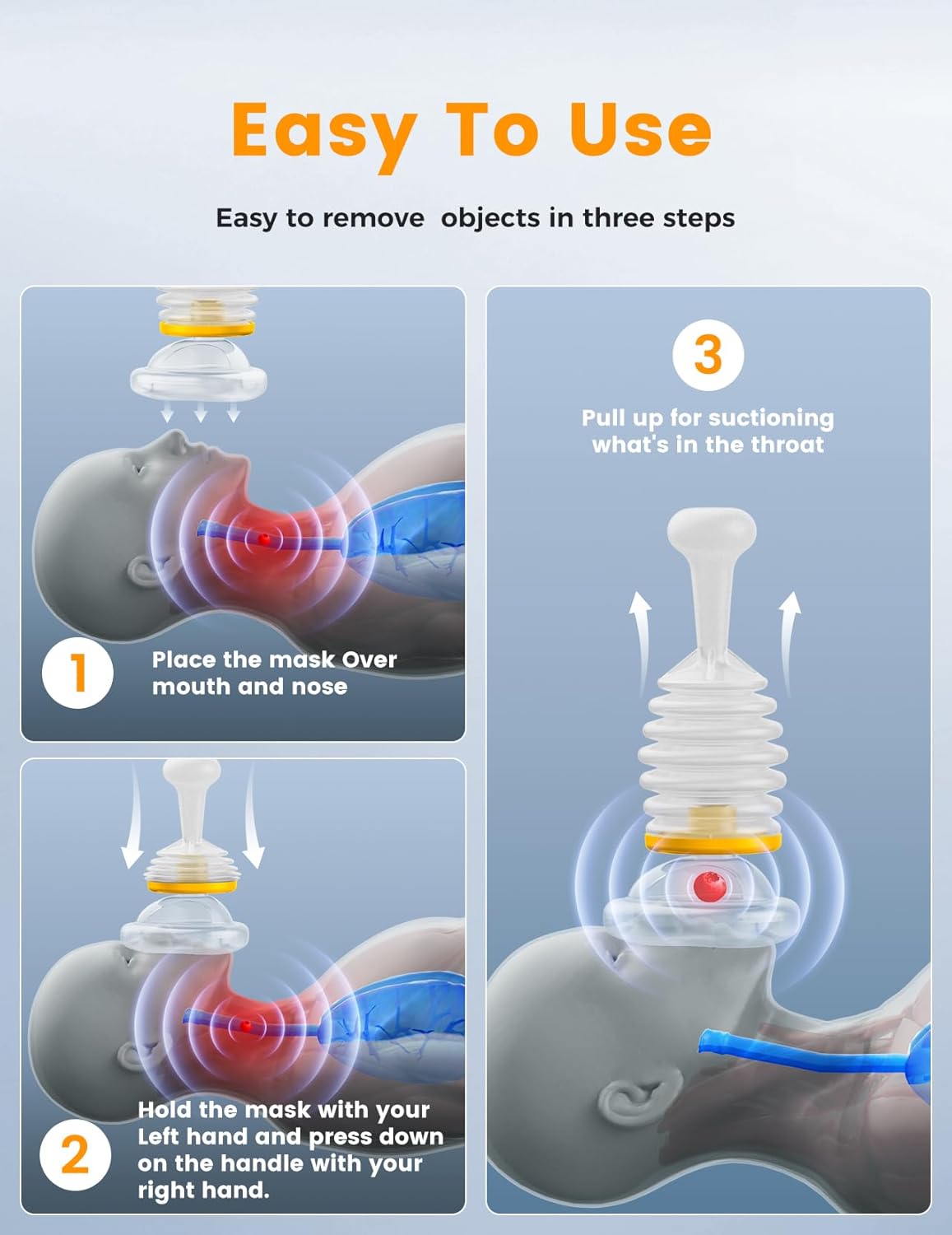 Phonery Dechoker ® Portable Choking Rescue Device