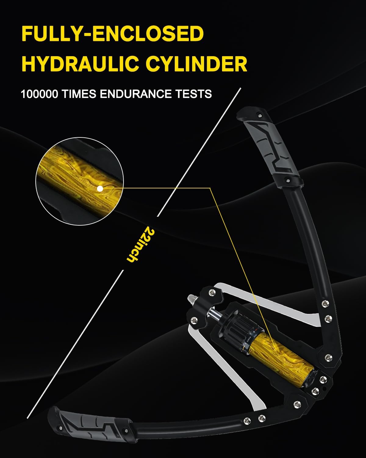Phonery PWR ® Hydraulic Arm Trainer| Hand Exercise Equipment