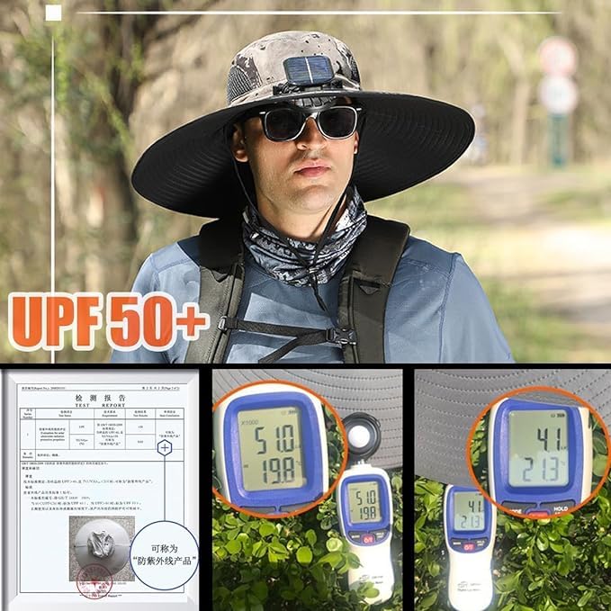 Phonery SolarZen ® Hat With Fan-Getphonery