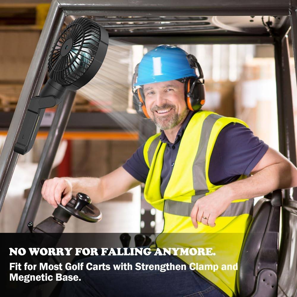 Phonery ClipMaster ® Golf Cart Fan-Getphonery