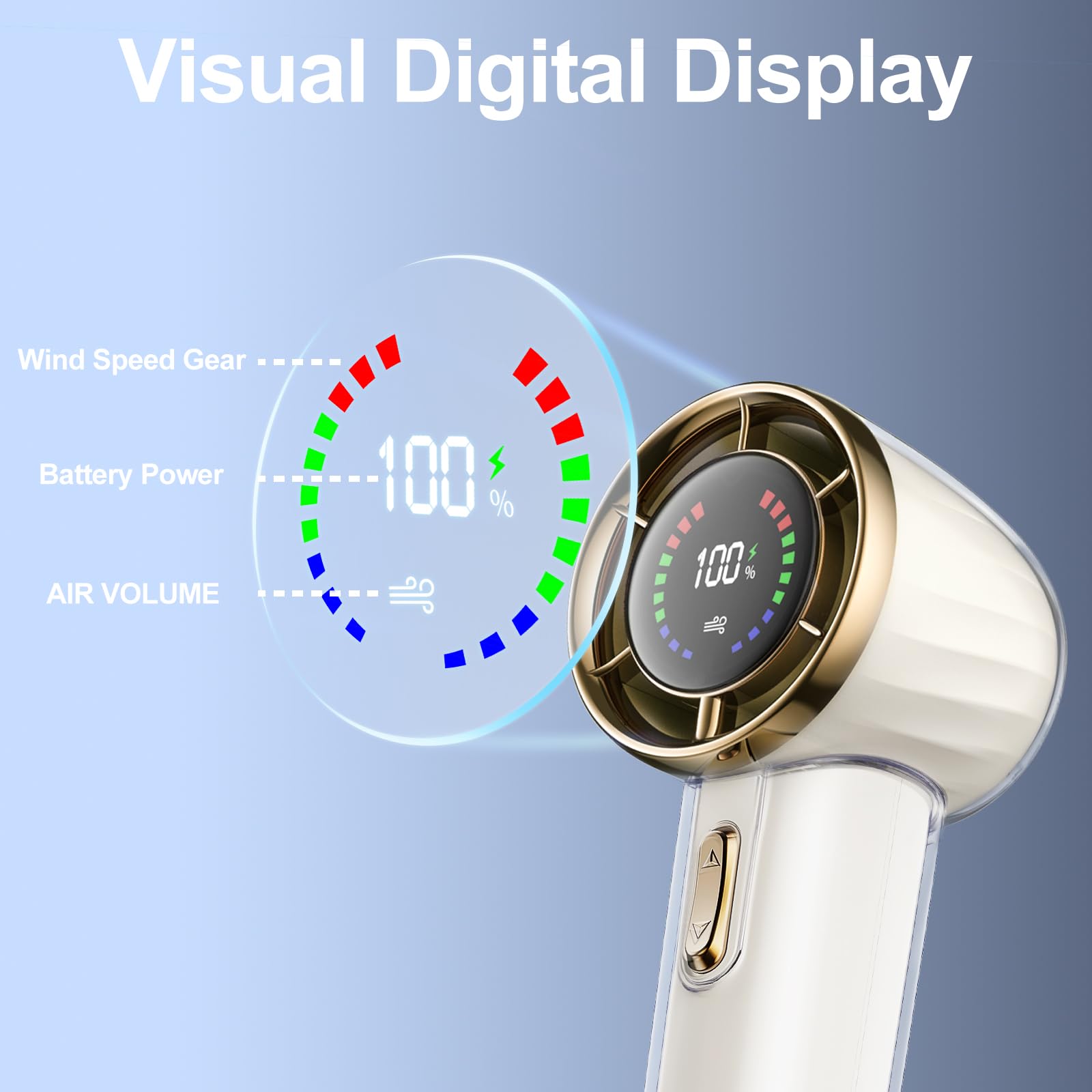Phonery BreezeBliss ® Portable Handheld Fan-Getphonery
