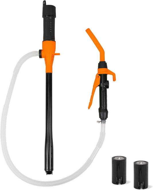 Powered Battery Liquid Transfer Pump, 2.2GPM, Water & Fuel Transfer Pump-Getphonery