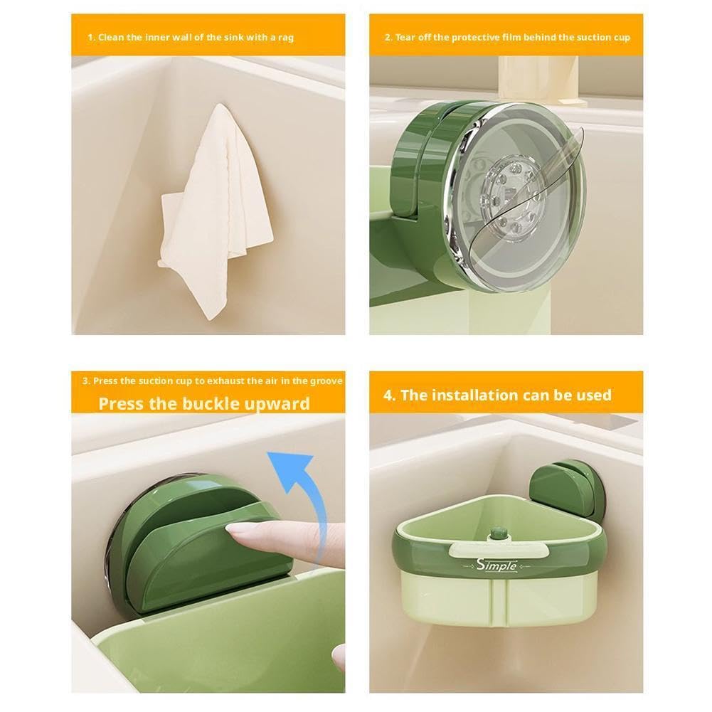 Phonery StrainEase ® Basket Strainer For Kitchen Sink