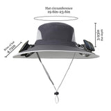 Phonery UVGuard ® Solar Powered Fan Hat