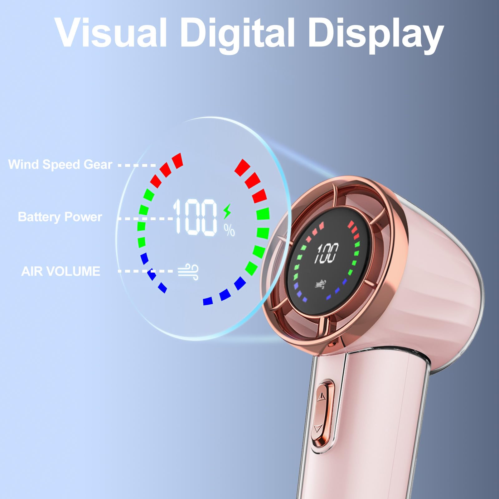 Phonery BreezeBliss ® Portable Handheld Fan-Getphonery