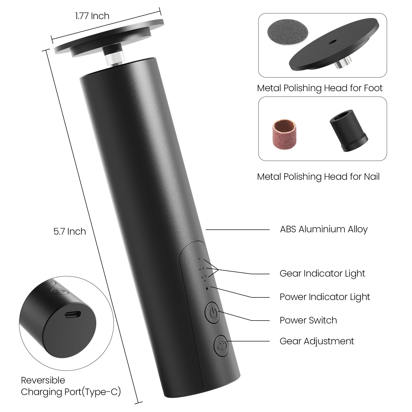 Phonery SilkFeet ® Callus Remover for Feet-Getphonery