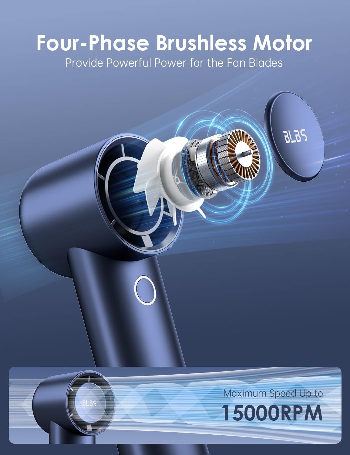 Phonery BreezeBuddy ® Personal Handheld Fan-Getphonery