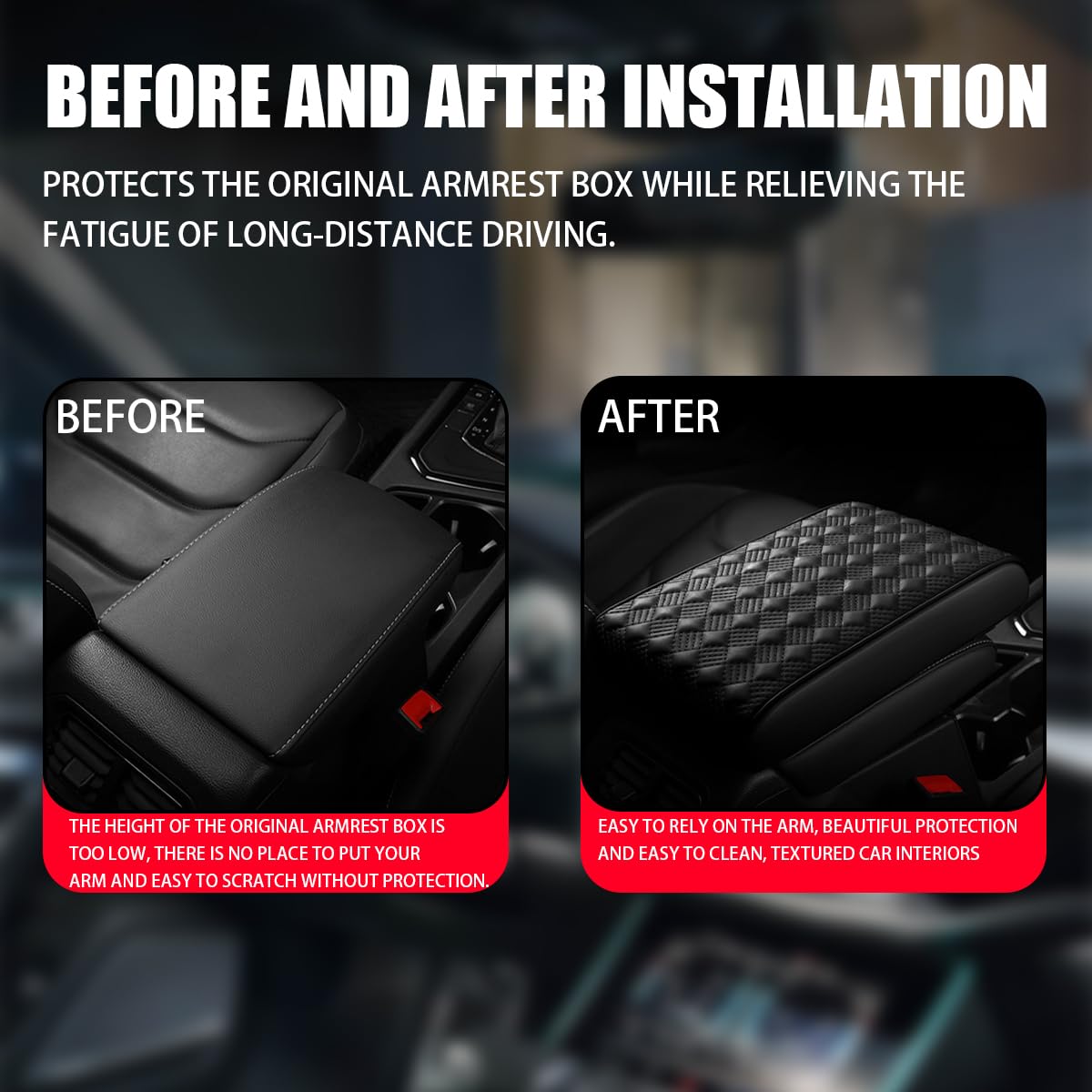 Phonery ComfortCruise ® Console Cover For Car-Getphonery