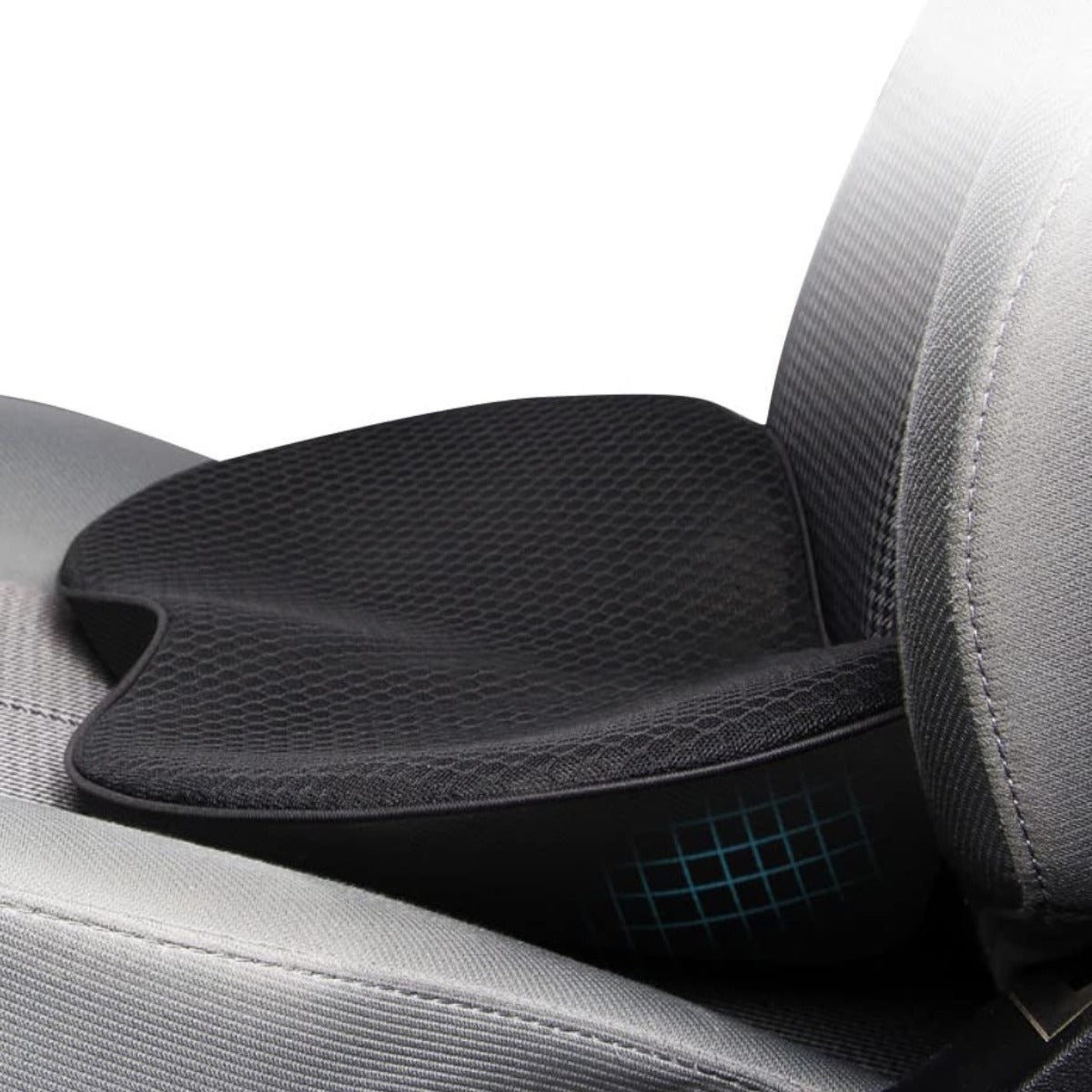 Car Booster Seat Cushion Raise The Height for Short People Driving Hip  (Tailbone) and Lower Cack Fatigue Relief Suitable for Trucks, Cars, SUVs