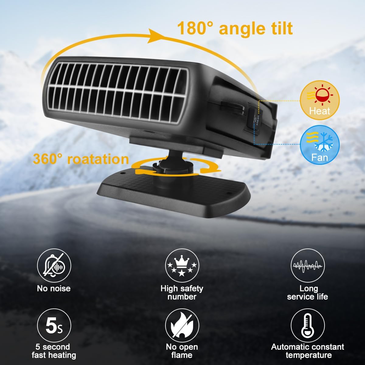 Phonery FrostGuard ® Windshield Defogger & Defroster-Getphonery