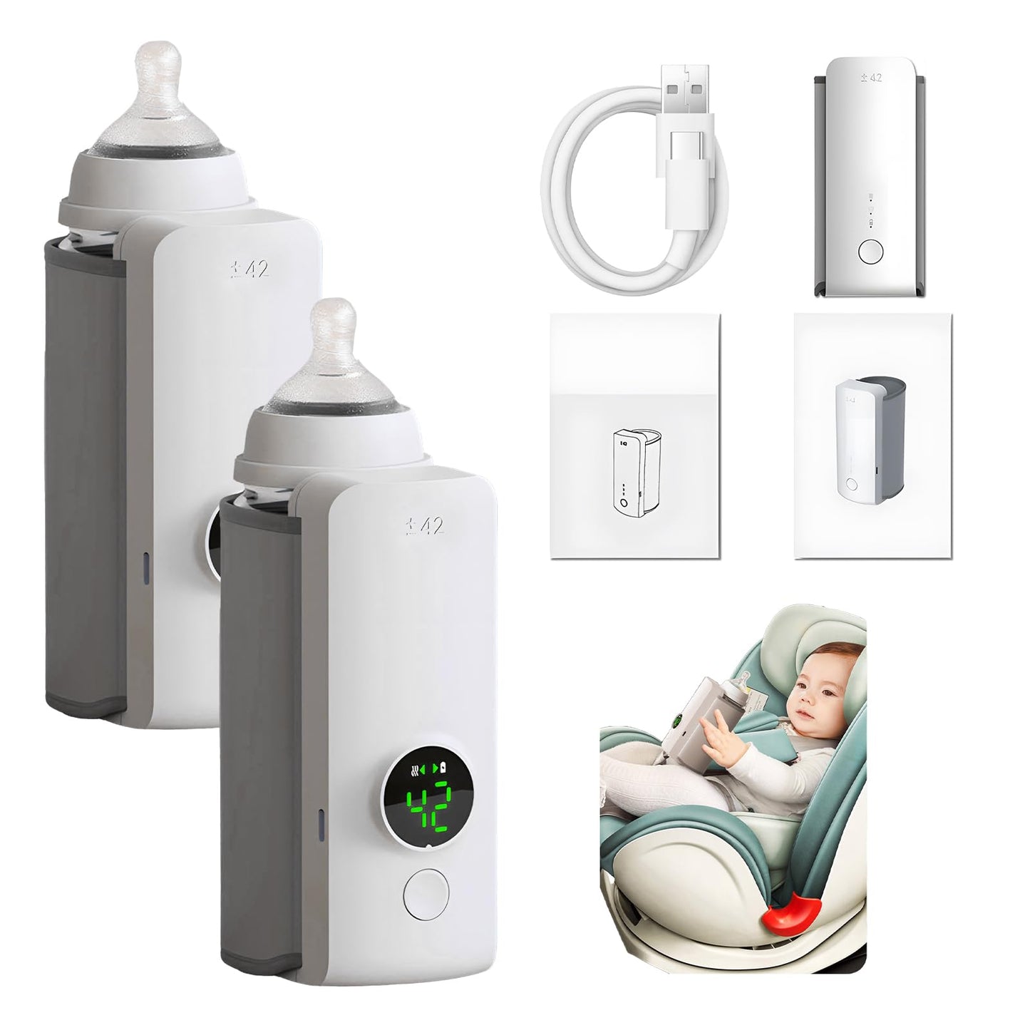 Phonery InstaWarm ® Baby Bottle Warmer-Getphonery