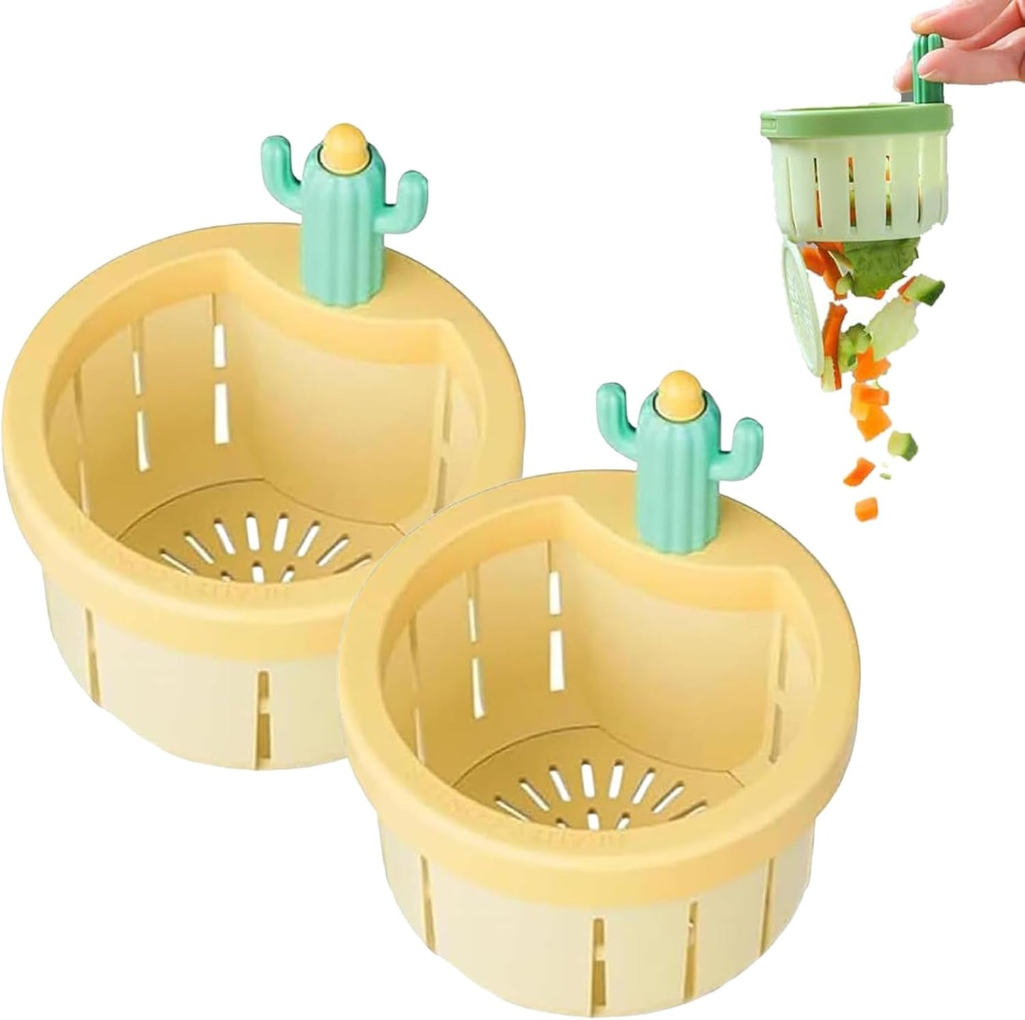 Phonery CactusFlow ® Cactus Sink Strainer 2 PCS-Getphonery