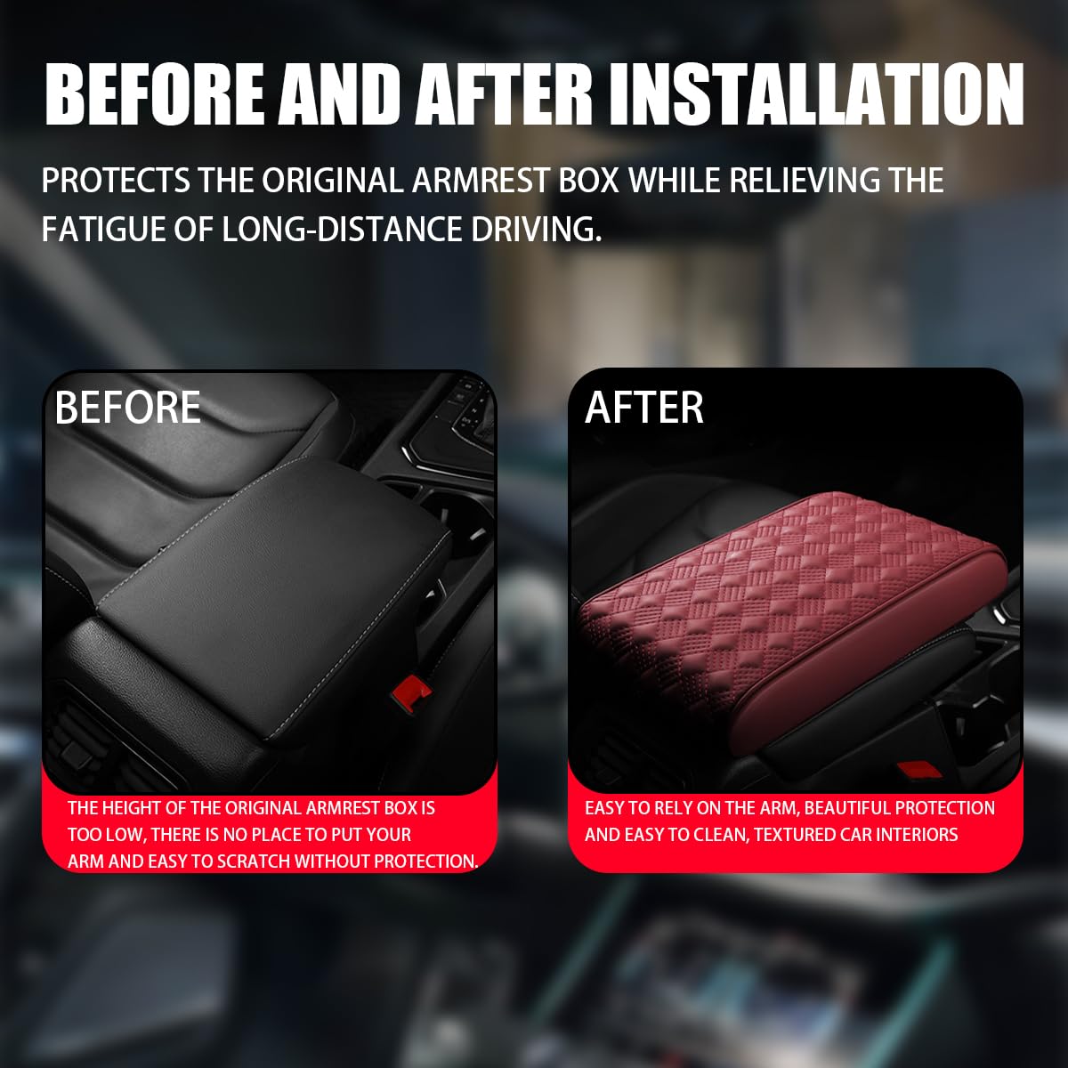 Phonery ComfortCruise ® Console Cover For Car-Getphonery