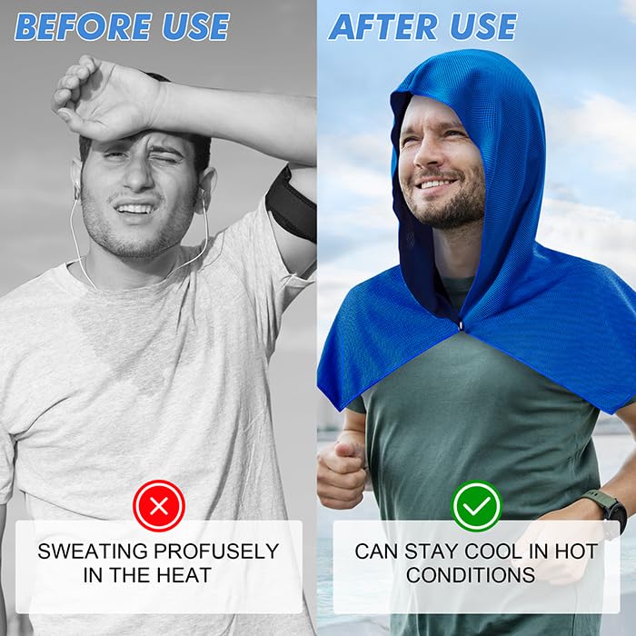 Phonery CoolGuard ® Cooling Hoodie Towel-Getphonery