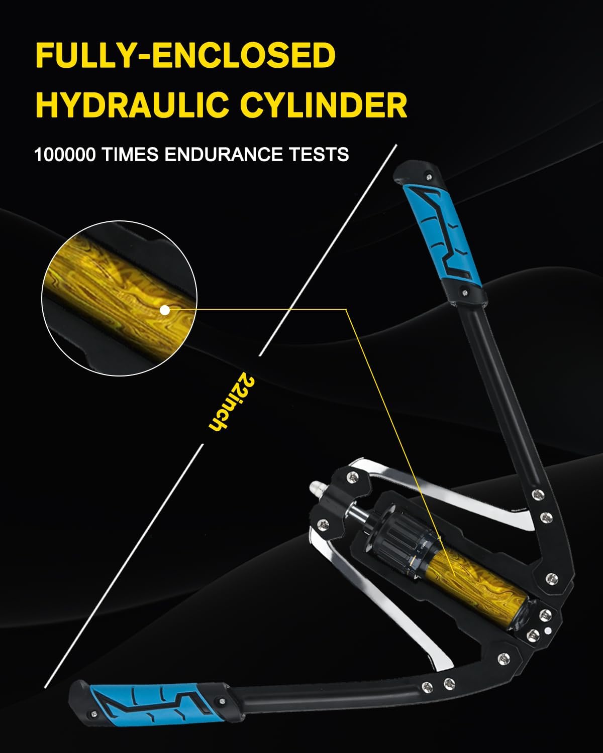 Phonery PWR ® Hydraulic Arm Trainer| Hand Exercise Equipment