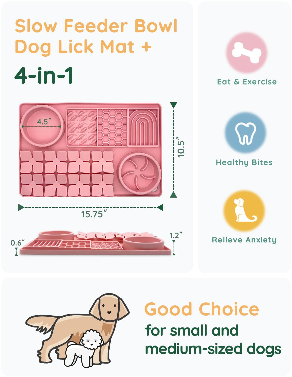 Phonery PetPlatter ® Silicone Slow Feeder-Getphonery