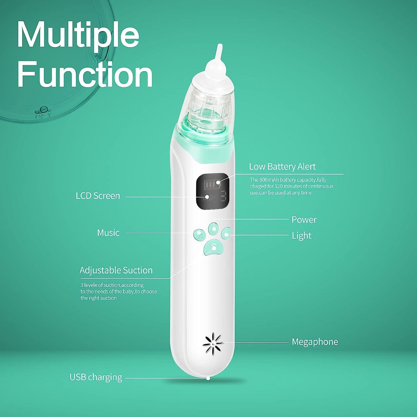 Phonery NasalRelief ® Electric Nasal Aspirator-Getphonery