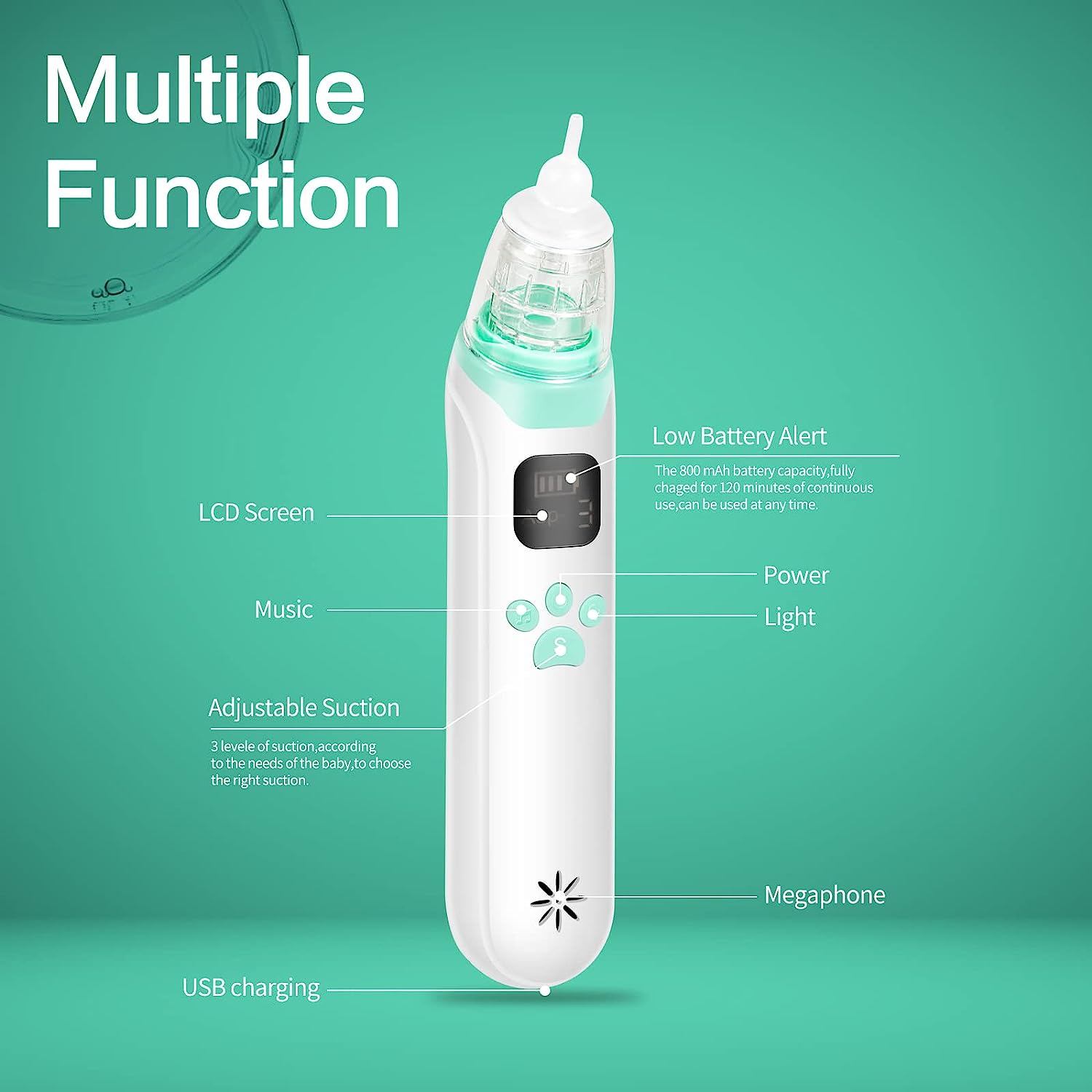 Phonery NasalRelief ® Electric Nasal Aspirator-Getphonery
