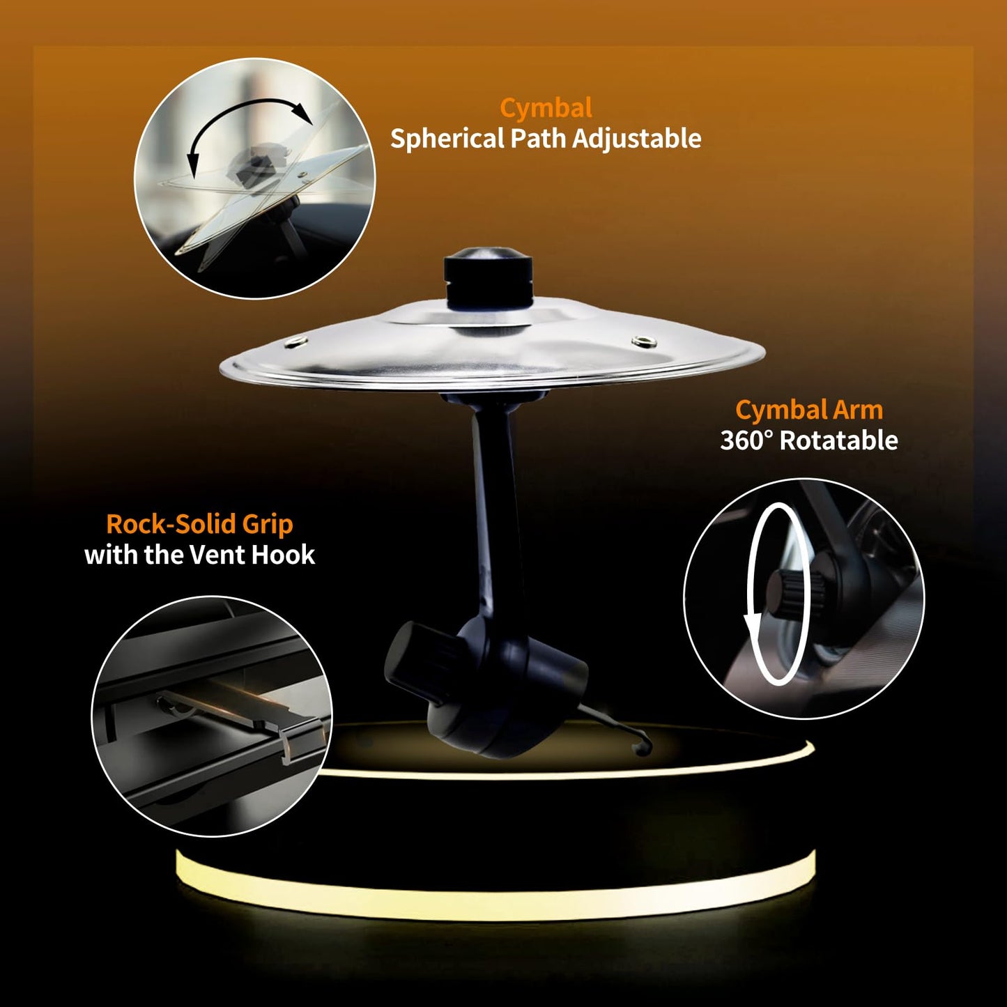 Phonery BeatRide ®  Drum Set For Car