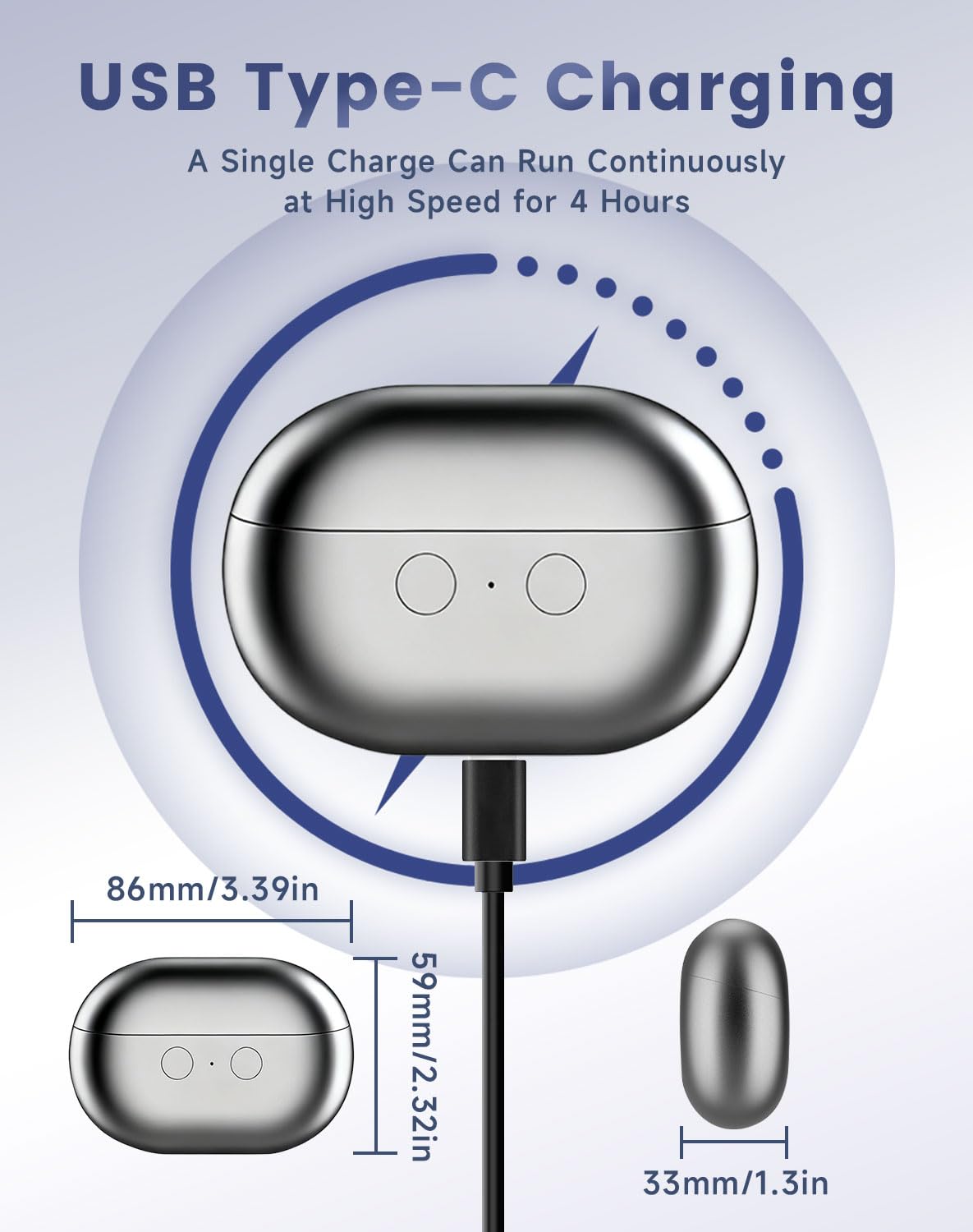 Phonery SafeTrim ® Electric Nail Cutter Clipper