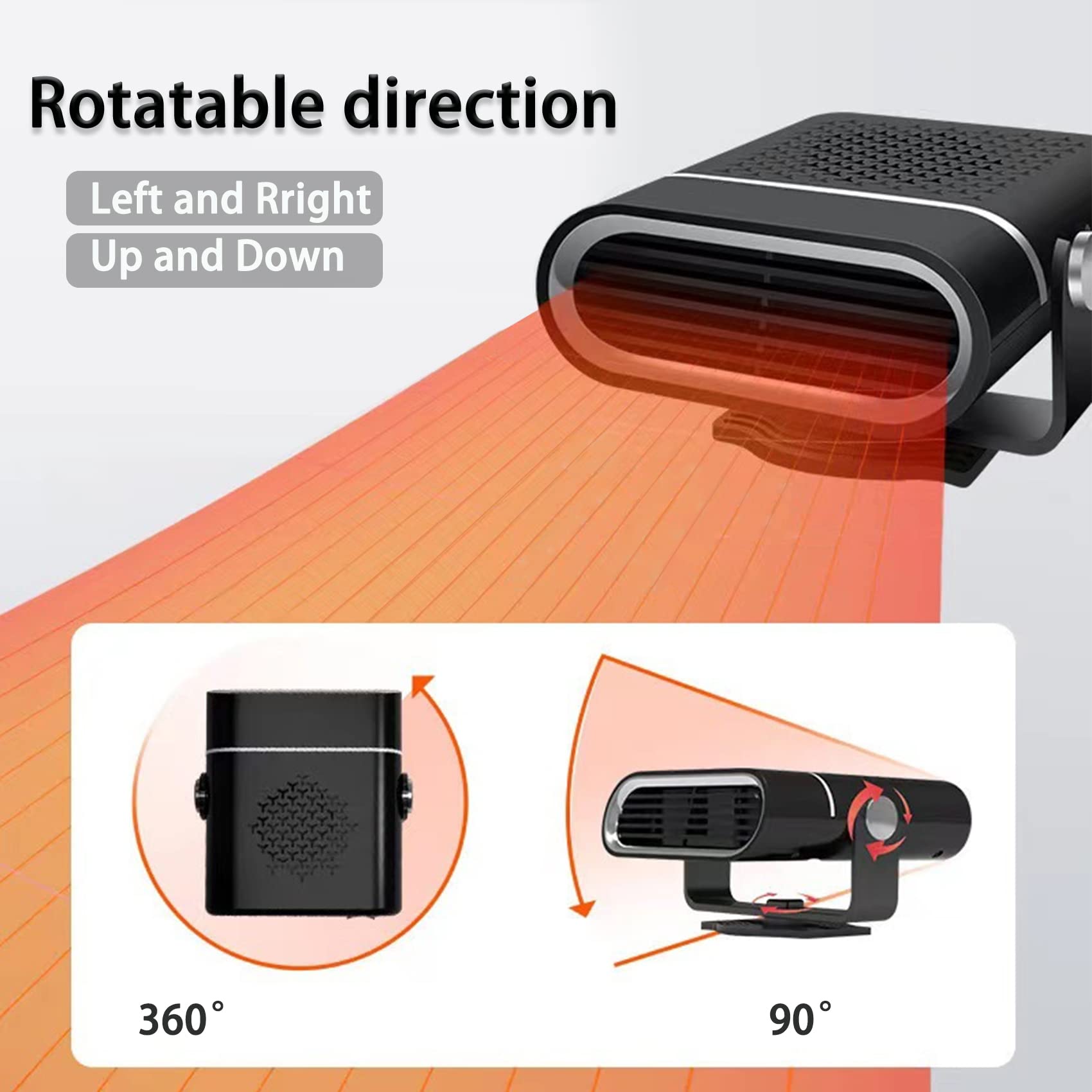Phonery WarmRide ® 12V Car Heater-Getphonery