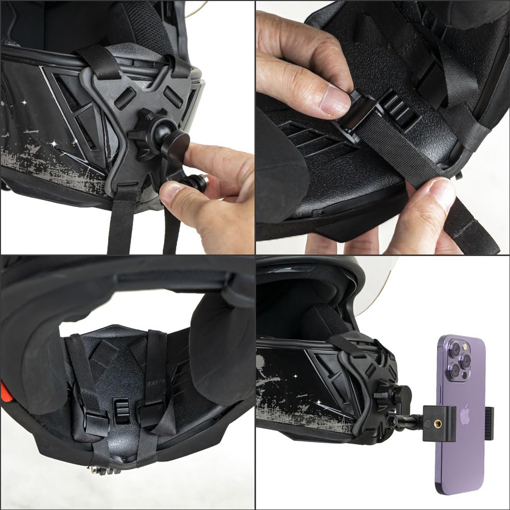 Phonery ChinGrip ® Mountain Bike Phone Mount