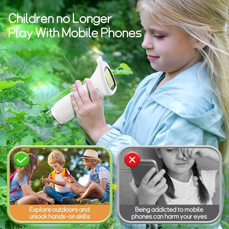 Phonery CuriousScope ® Handheld Microscope for Kids-Getphonery