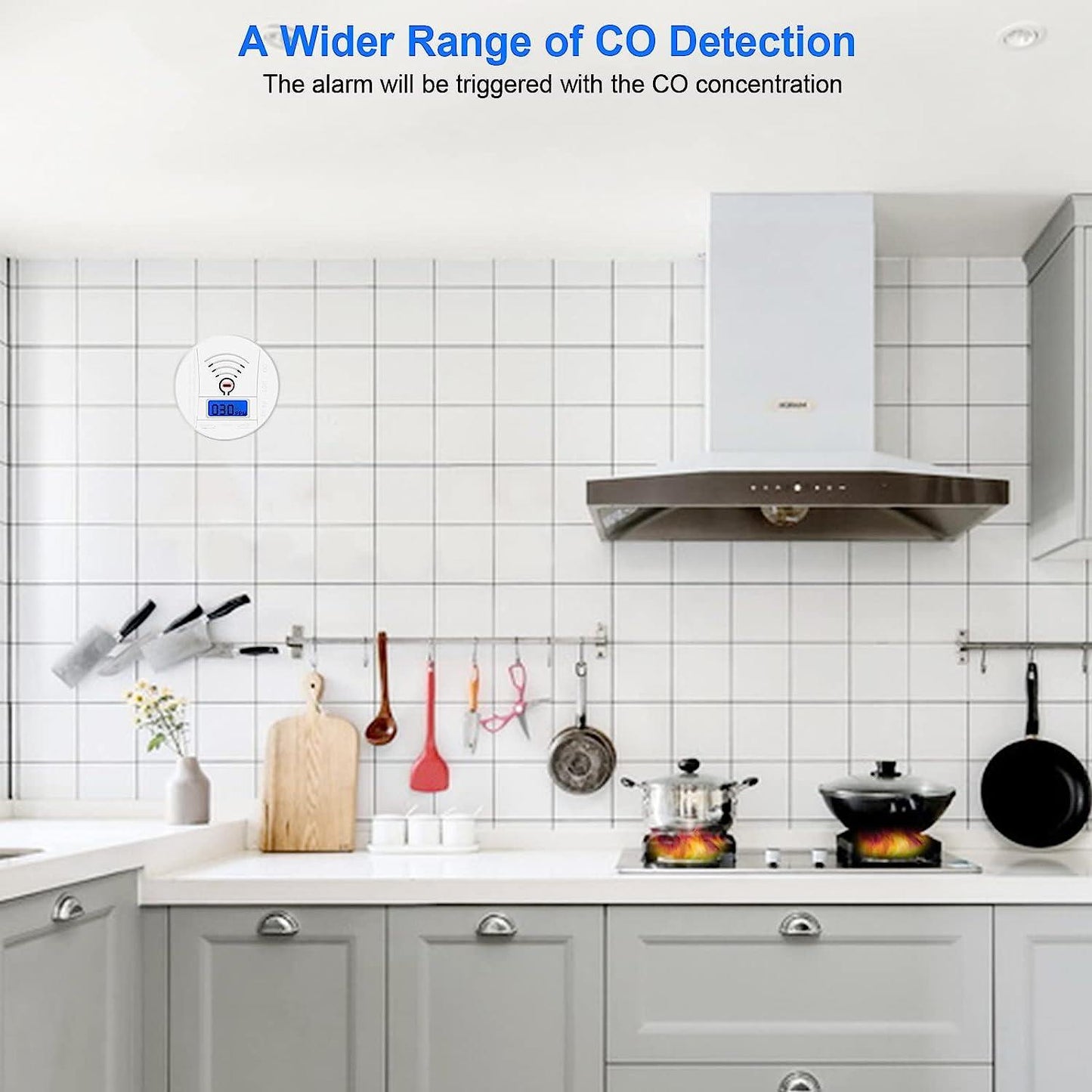 Phonery CarbonSafe ® Carbon Monoxide Detector With Digital Display-Getphonery