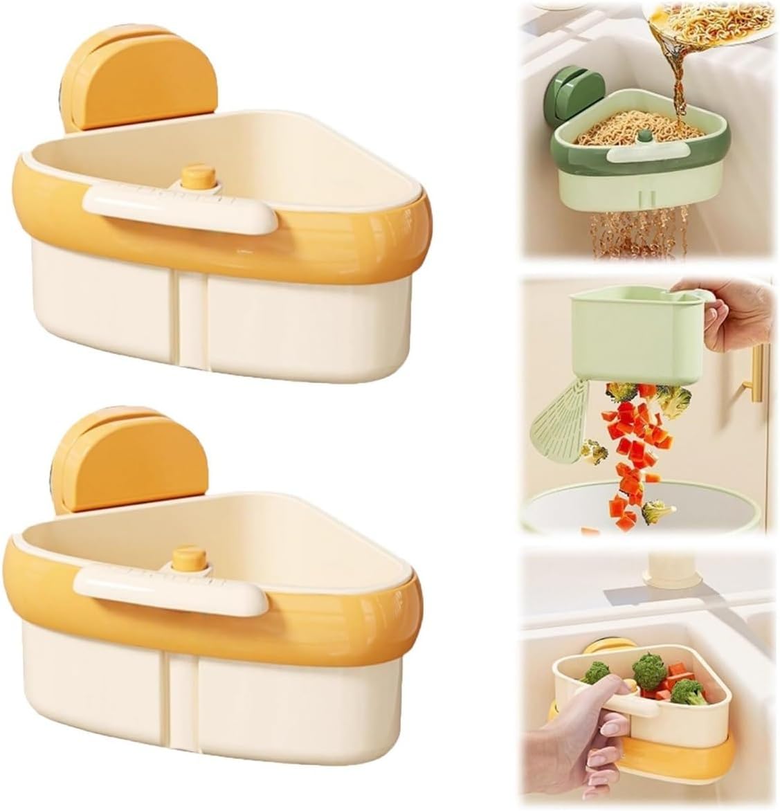 Phonery StrainEase ® Basket Strainer For Kitchen Sink