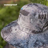 Phonery RadiantShade ® Wide Brim Hat with 2 Solar Fan