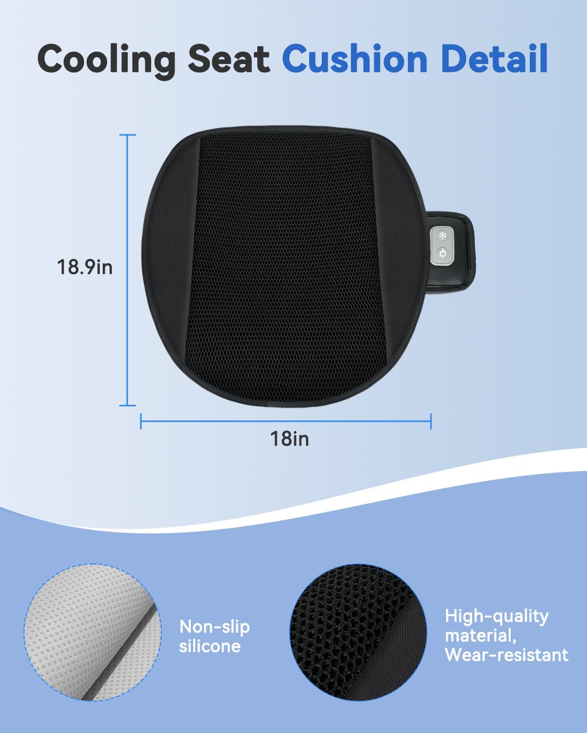 Phonery AirGlide ® Cooling Car Seat Cover
