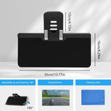Sun Visor Extender for Car, 2025 New Adjustable Car Visor Extender Sun Blocker, Anti-Glare, Protect UV Ray, Easy to Install, Safe Driving Accessories Extender, Universal for Sedan, SUVs (Black)