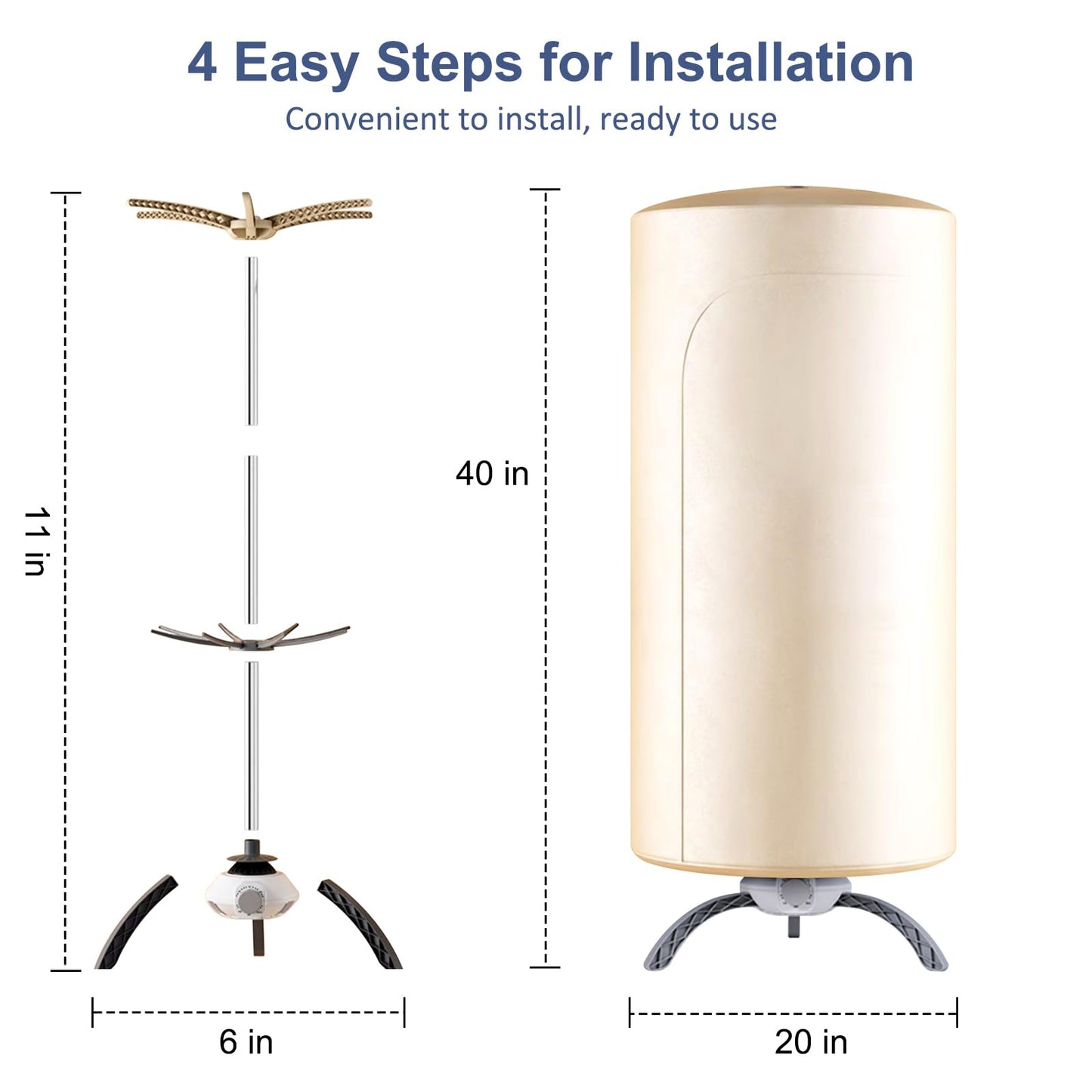 Phonery DryEase ® Ventless Clothes Dryer