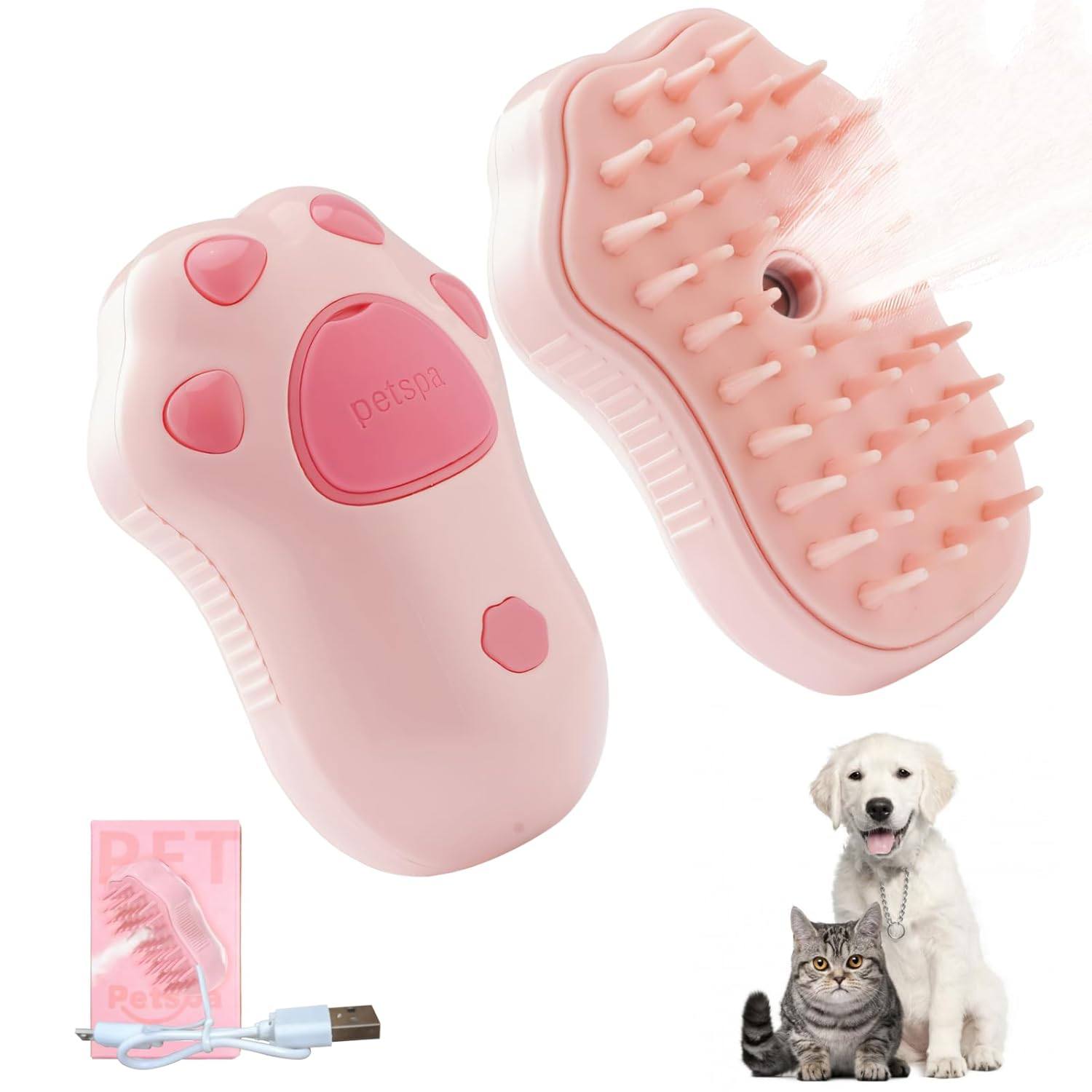 Phonery PurrfectSteam ® Cat Steam Brush-Getphonery