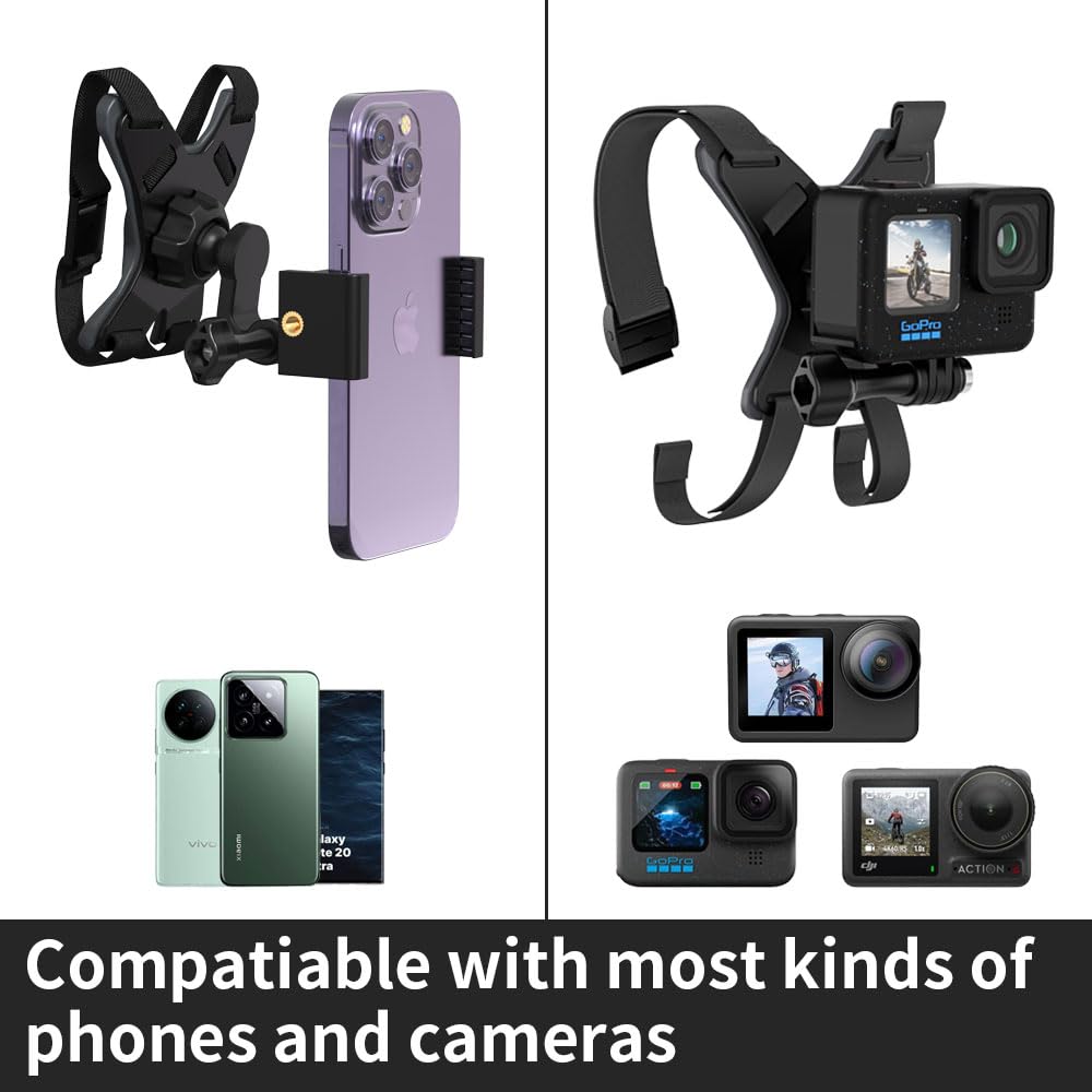 Phonery ChinGrip ® Mountain Bike Phone Mount
