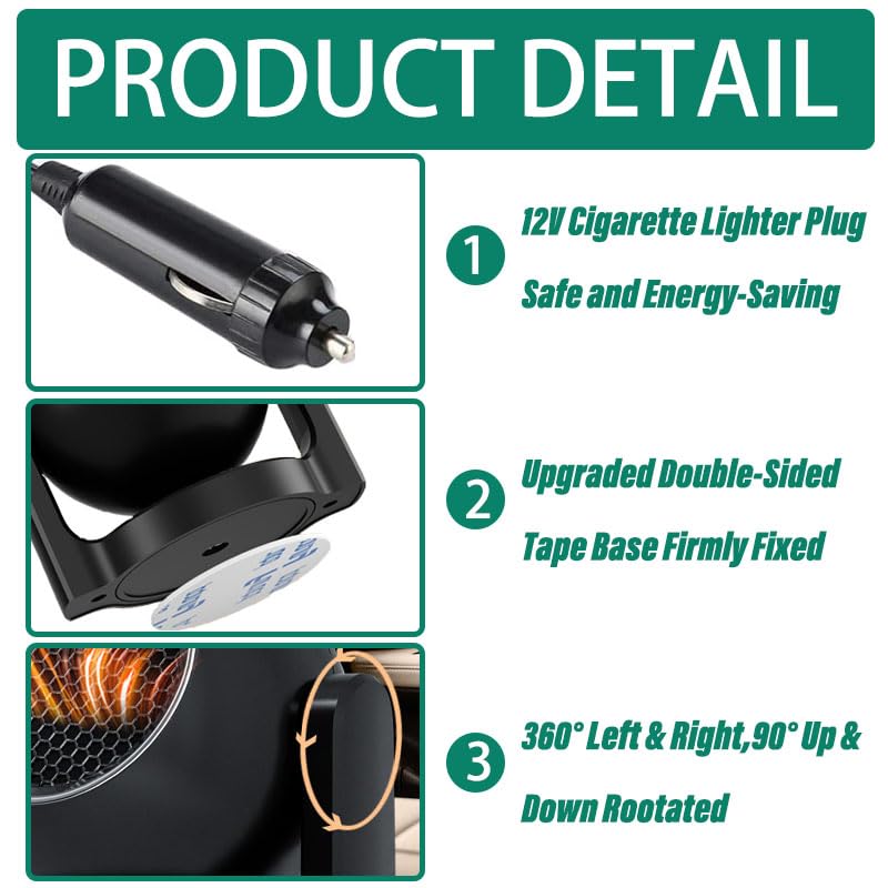 Phonery HeatWave ® Fast Car Heater-Getphonery