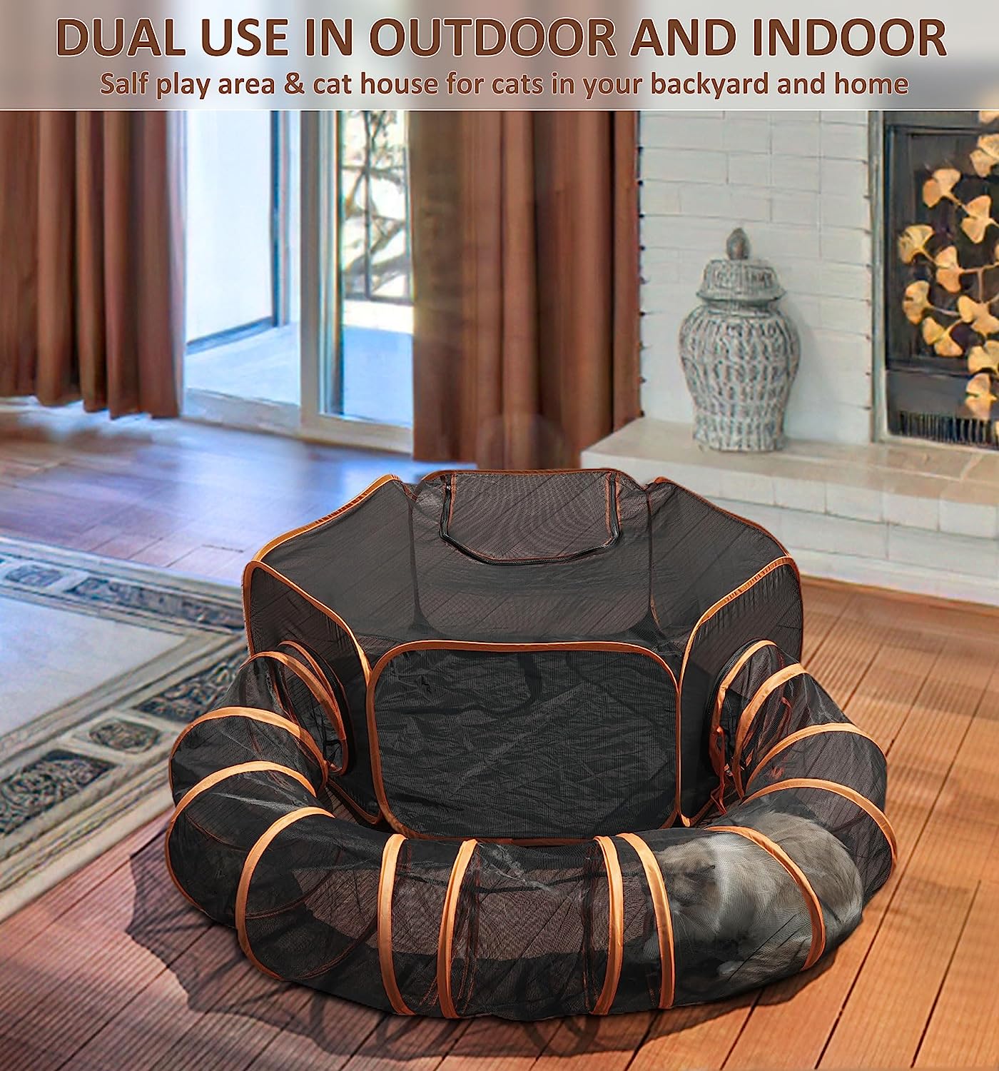 Phonery PurrfectPlay ® Outdoor Cat Playpen-Getphonery