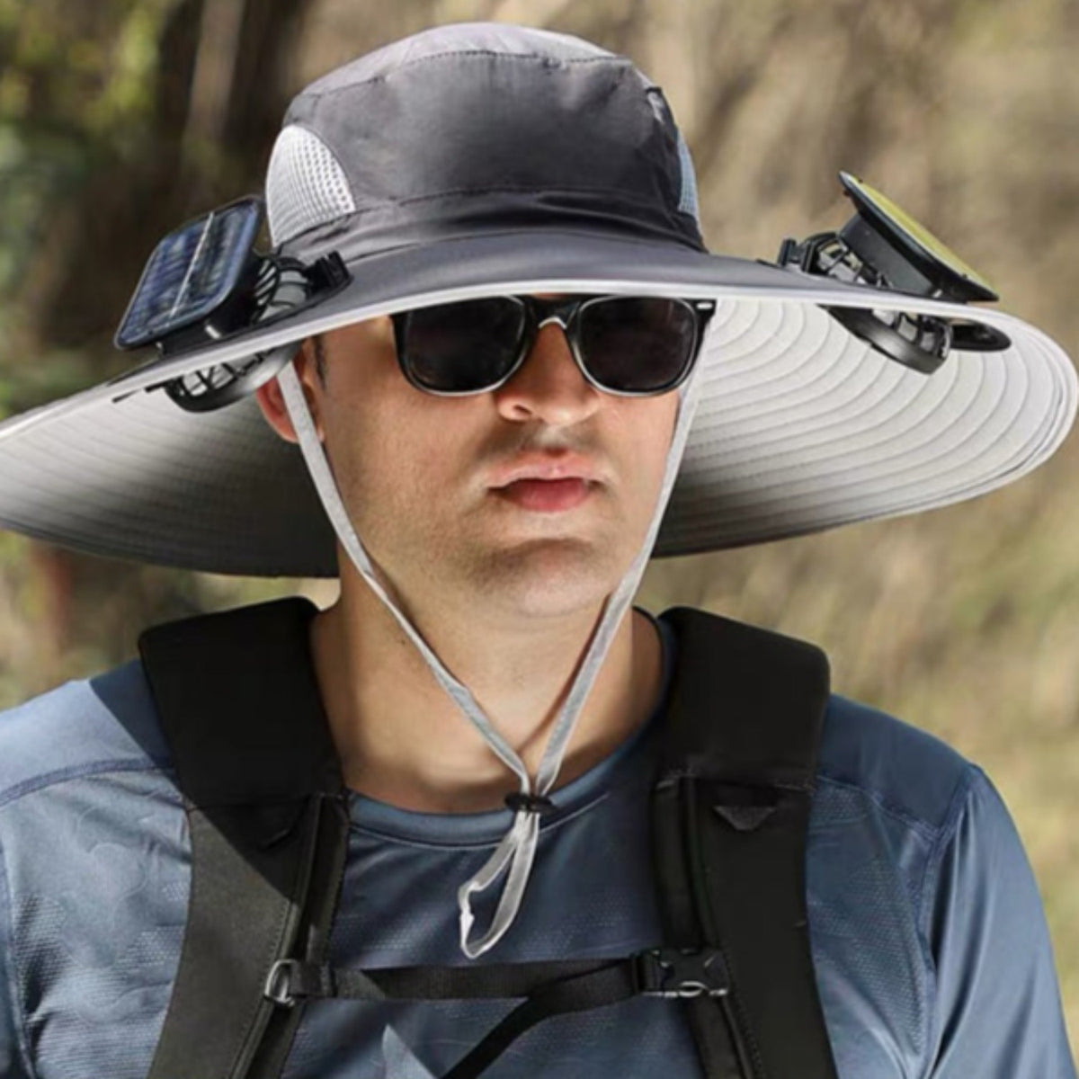 Solar powered fan sun hat OECB0009.webp?20250807182410 main image 4