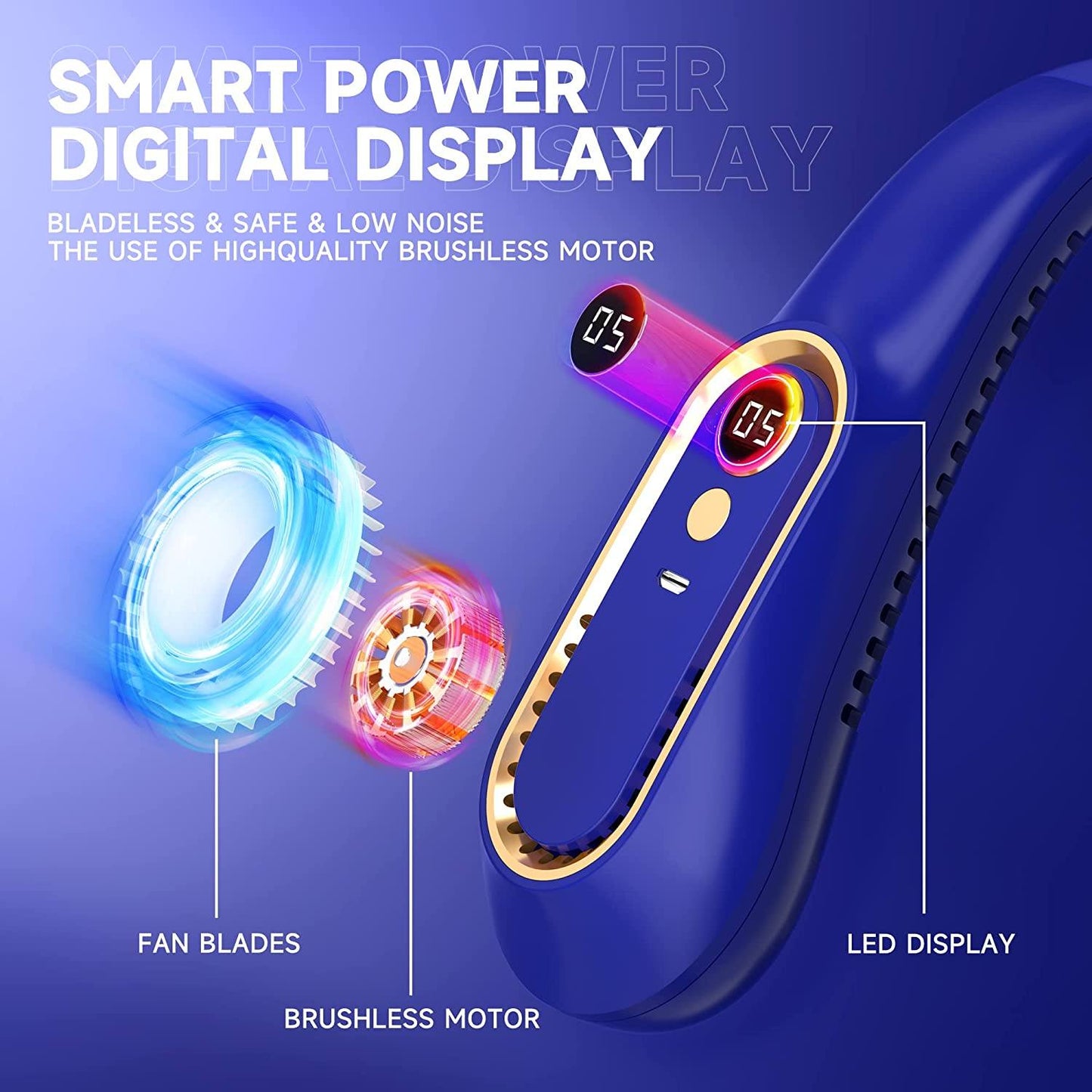 Phonery AirFlow ® Portable Necklace Fan-Getphonery