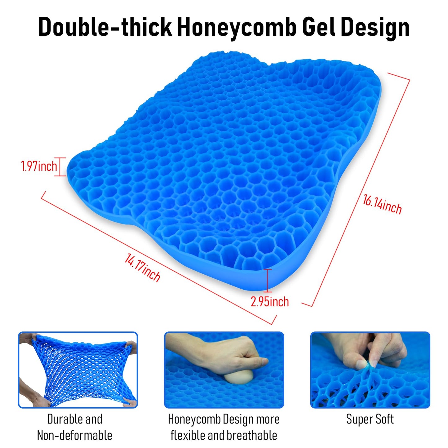 Phonery YakComfort ® Kayak Seat Cushion