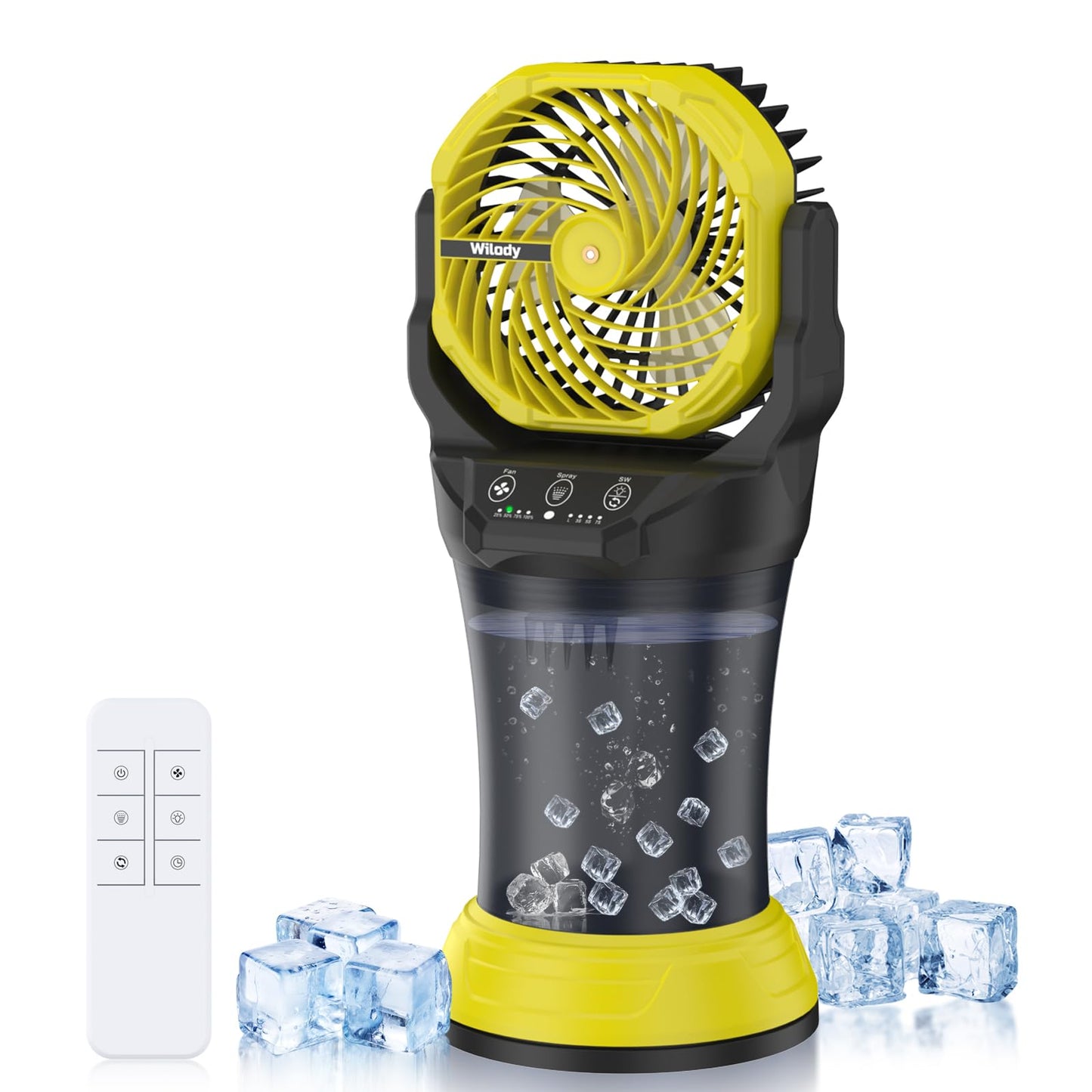 Phonery BreezeMist ® Misting Fan with Bucket