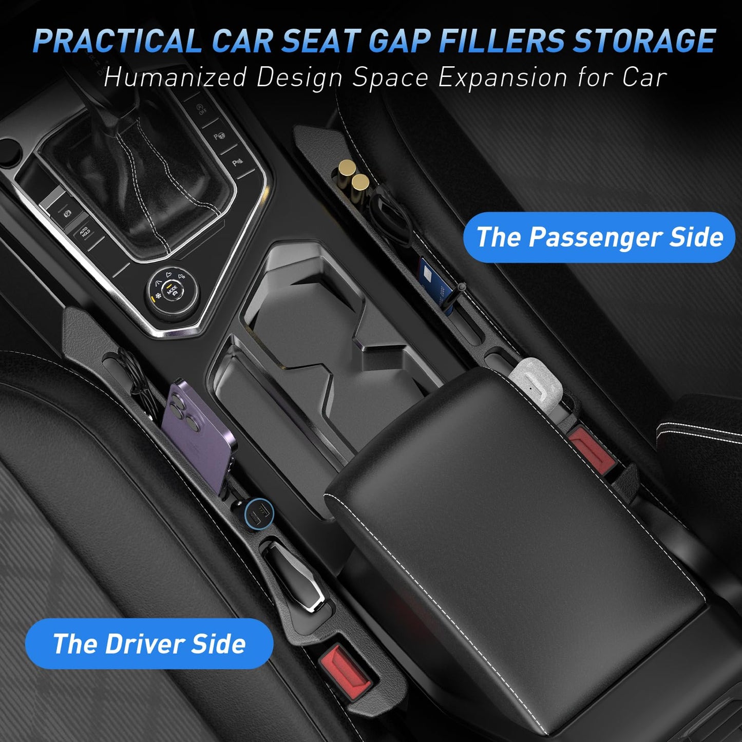 Phonery DropGuard   ® Car Seat Gap Fillers